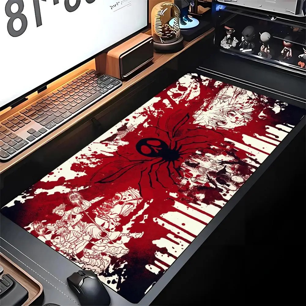 

Hunter X Hunter Mouse Pad Keyboard Edge Big Gaming Locking Computer Gamer Large Rubber Art Mousepad Laptop Desk Mat