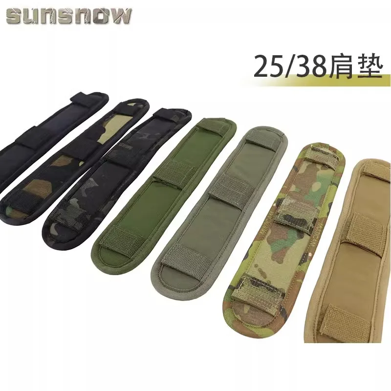 [Made by Sun Snow] Backpack Shoulder Pad Removable Shoulder Pad Tactical Shoulder Pad 25MM 38MM Width