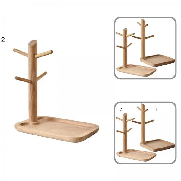 

Jewelry Display Stand Fashion Square Wood Convenient