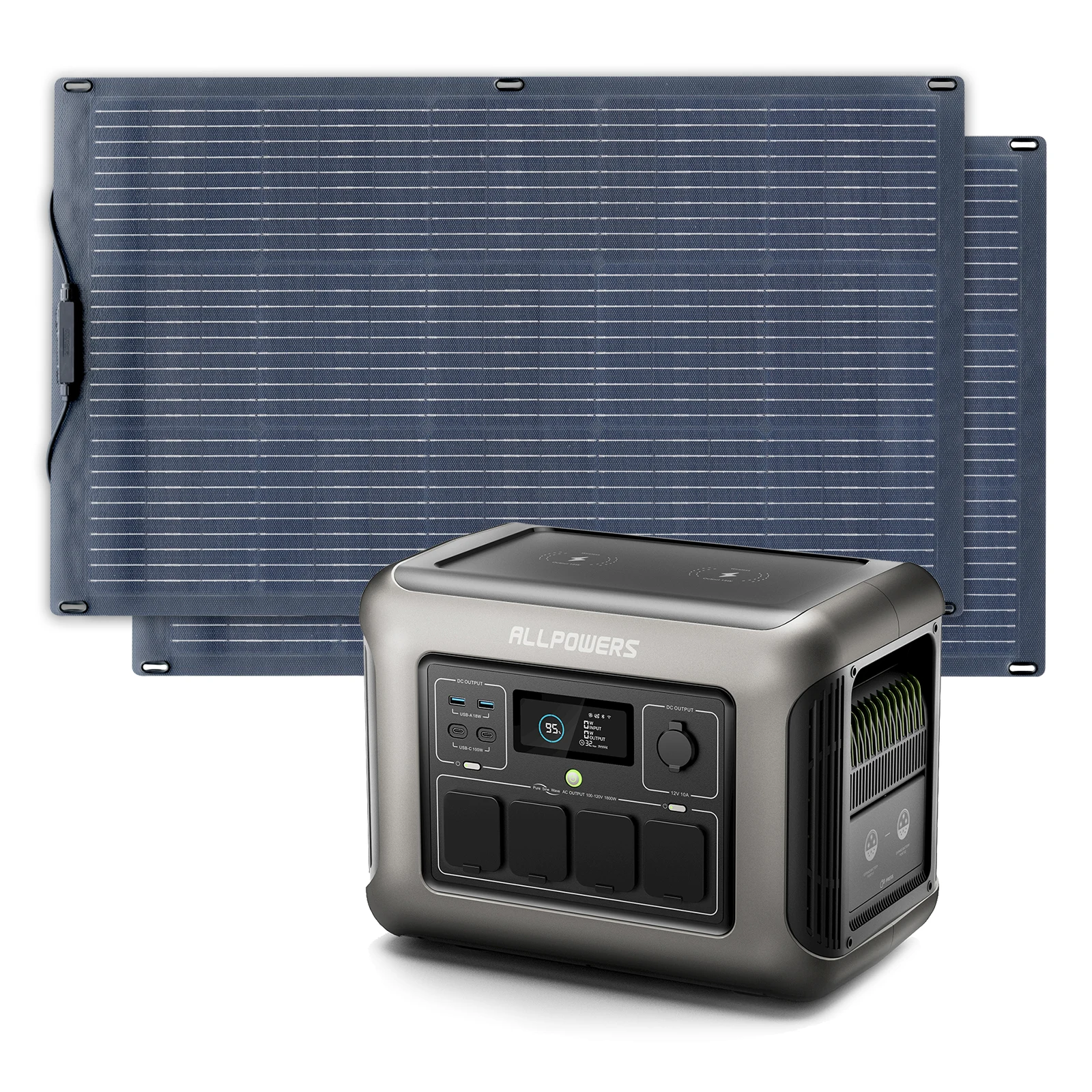 

Портативная солнечная электростанция ALLPOWERS R1500 для резервного питания и хранения энергии, совместимая с оптоволоконными лазерами