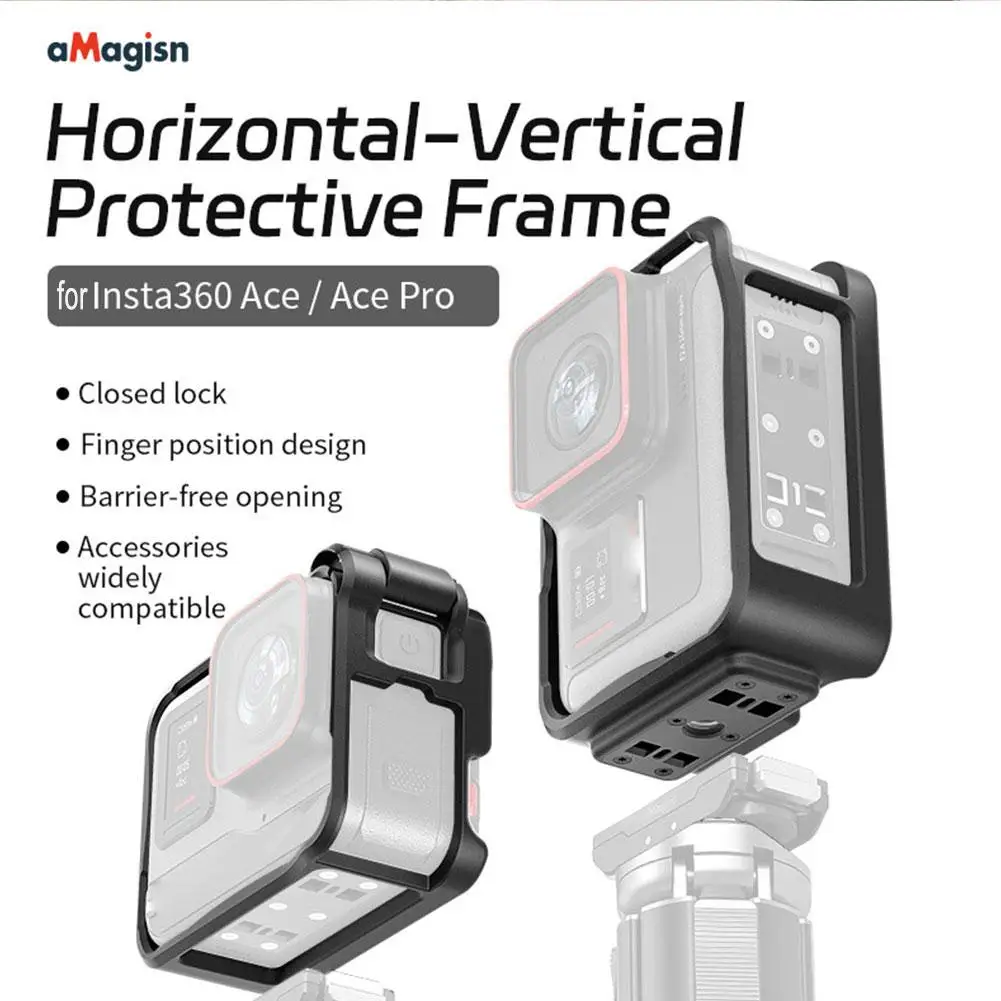 For Insta360 Ace/Ace Pro Horizontal And Vertical Shooting Quick Installation High-performance Protective Frame