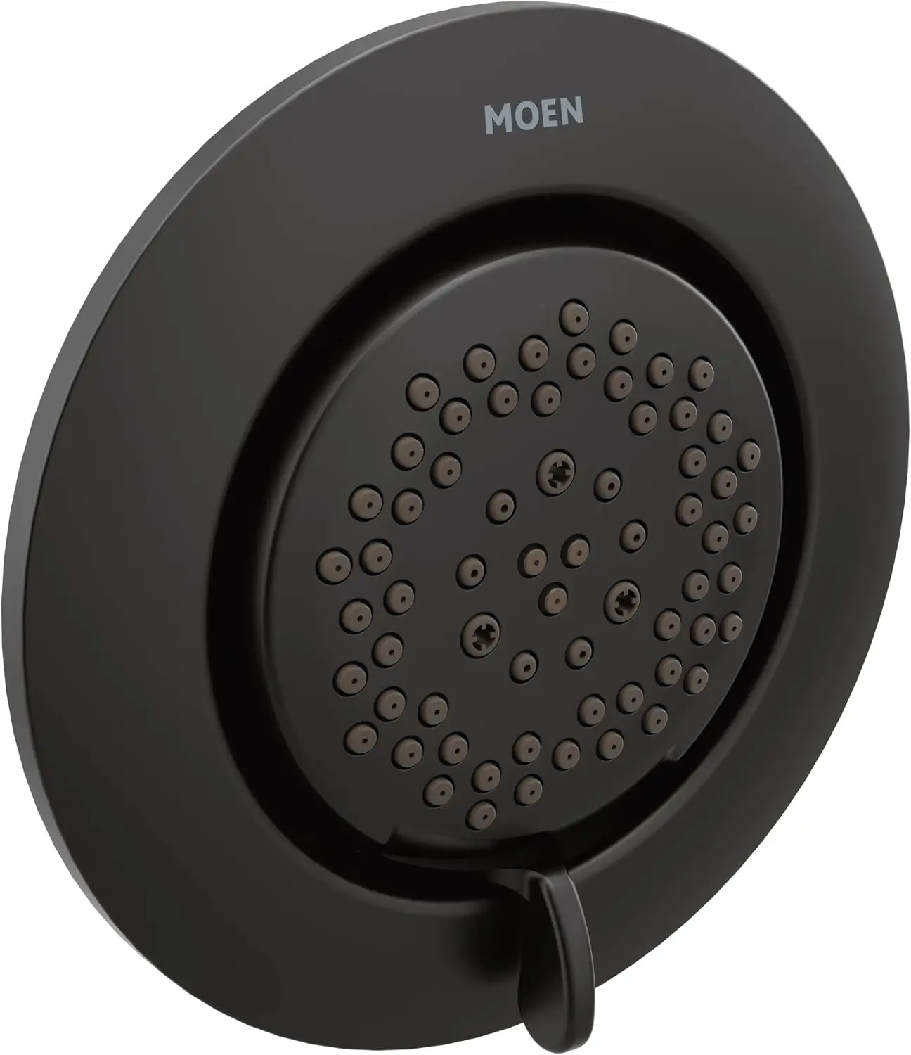 Mosaic Matte Black Round Two-Function Body Spray, Valve Required, Ts1422Bl