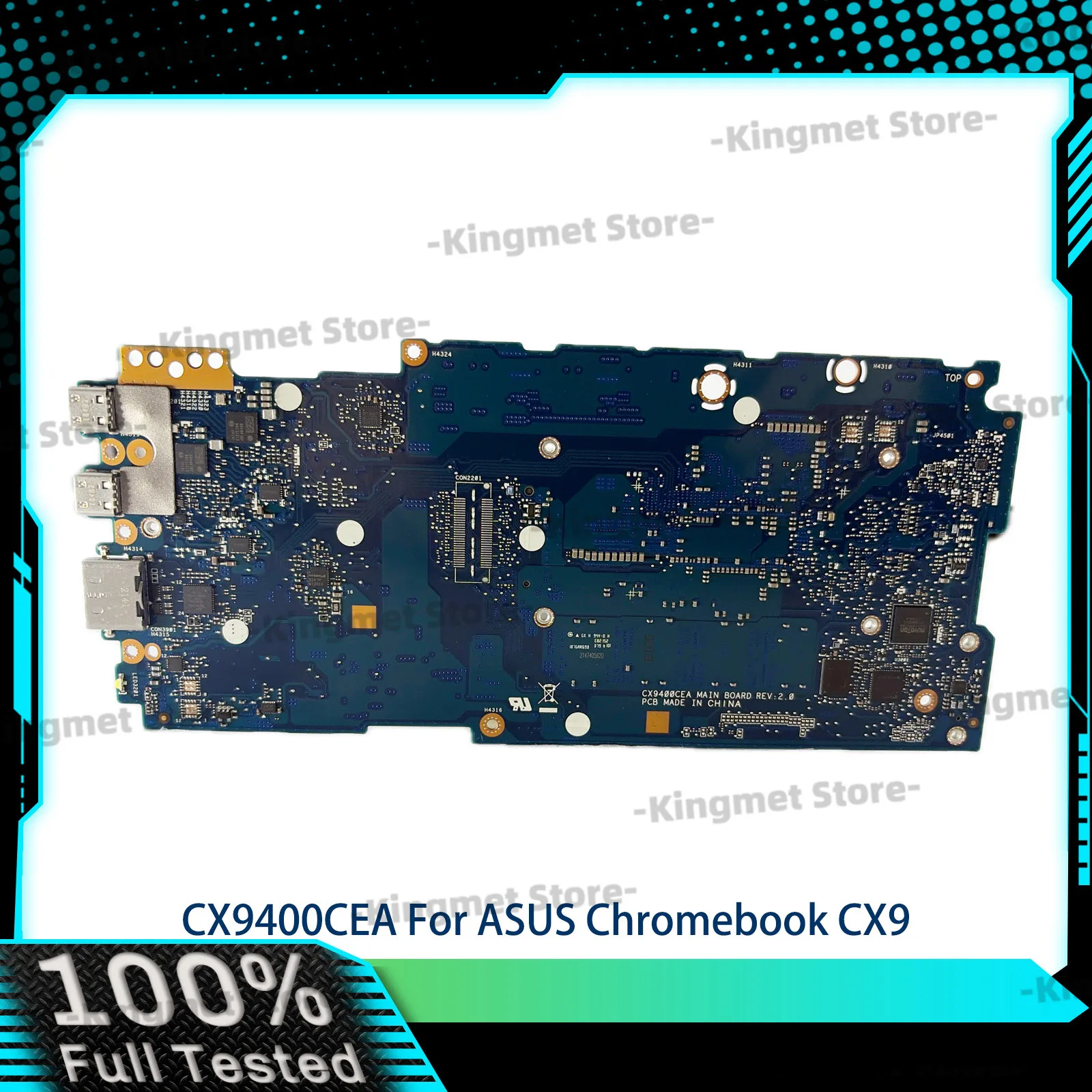 CX9400CEA Laptop Motherboard For ASUS Chromebook Flip CX9 CX9400C CX9400CEA Mainboard With 11th Gen I3 i5 i7 100% tests OK stk