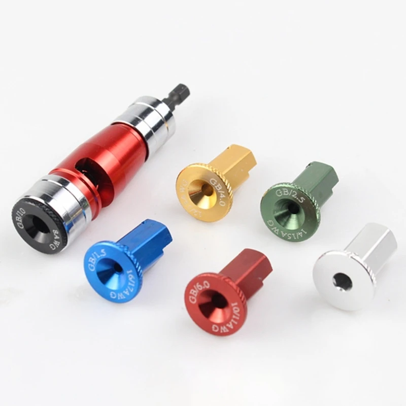 Herramienta pelacables electrónica, cortador cables autoajustable, engarzadora para Drosphip eléctrico