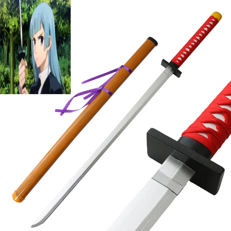 Cosplay Anime  Bamboo Assembled Katana Sword Role Play Miwa kasumi 102cm Weapon Model