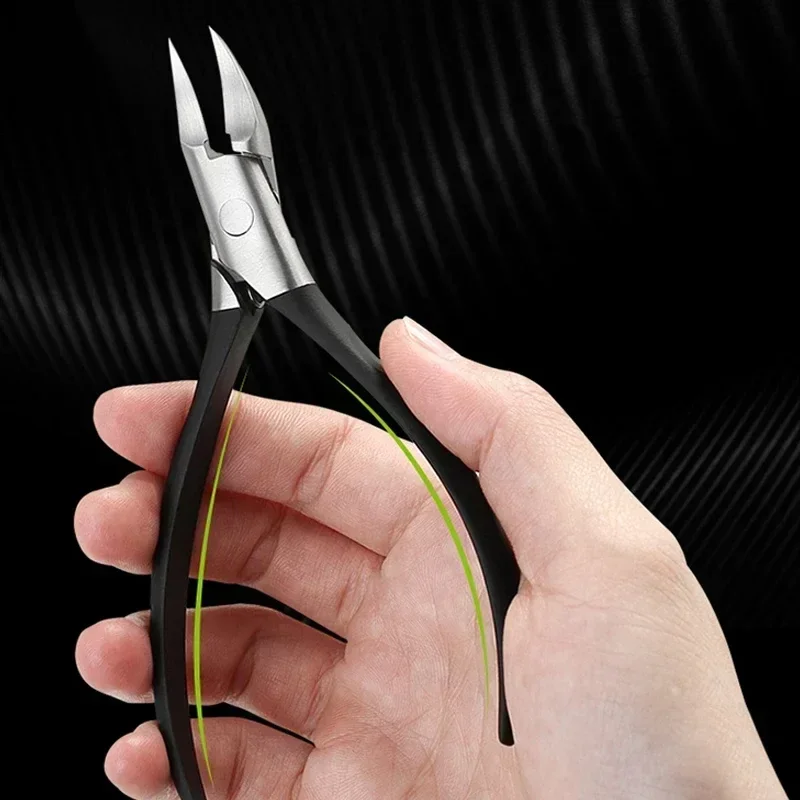 Profesional Ingrown Toenail Scissors Nail Cutter Cuticle Nippers Dead Skin Removal Stainless Steel Nail Clipper Pedicure Tool