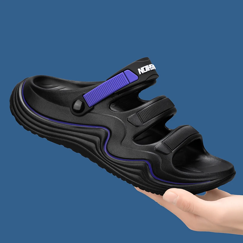 

Outdoor Comfortable EVA Man Beach Sandals Outdoor Mens Casual Sneakers Breathable Half Slippers Comfortable Non-slip Beach Shoes