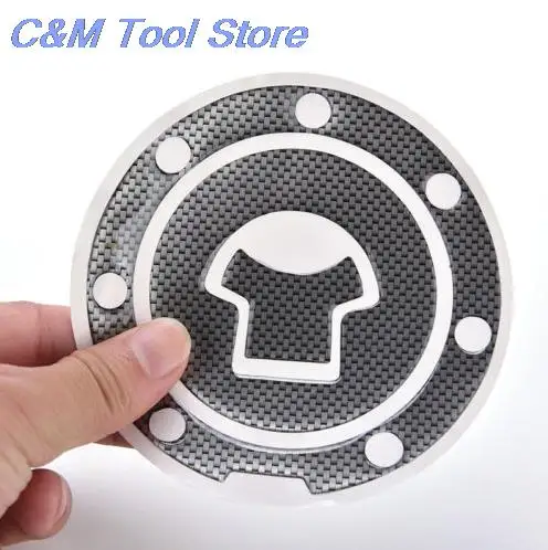 

1pc High Quality Universal 3D Motorcycle Oil Gas Fuel Tank Protector Pad Carbon Fiber Decal Stickers