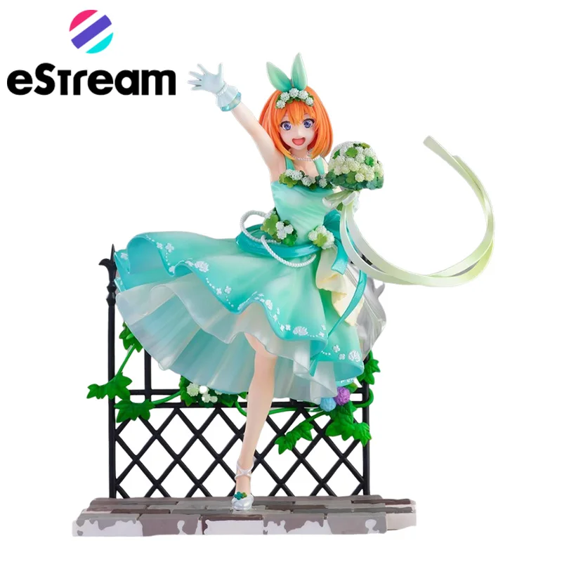 Genuine Original eStream The Quintessential Quintuplets Nakano Yotsuba -Floral Dress Ver.- Anime Figure Model Doll Ornament Gift