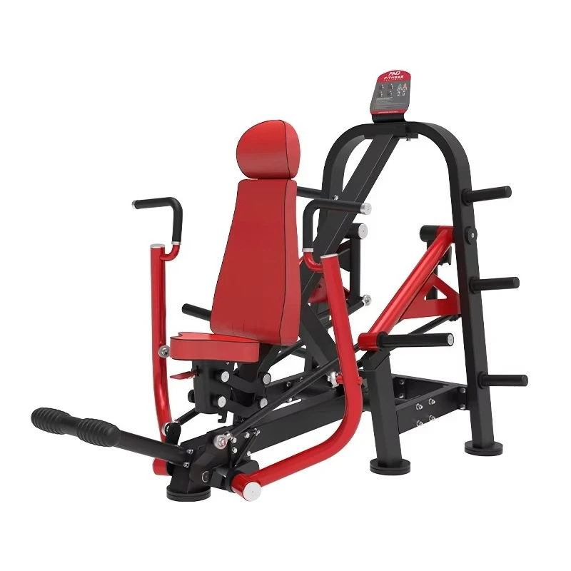 Neu eingetroffen: Kommerzielle Fitnessgeräte – Super Incline Brustpresse mit Stahlplattenbelastung