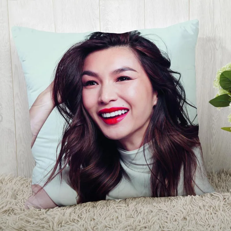 Gemma Chan Pillow Cover Customize Pillowcase Modern Home Decorative Pillow Case For Living Room