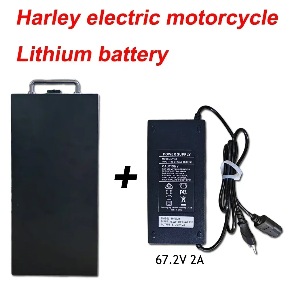 60V 20Ah-100AH2000W Electric vehicle lithium battery for Harley two wheel foldable Citycoco electric scooter Free charger