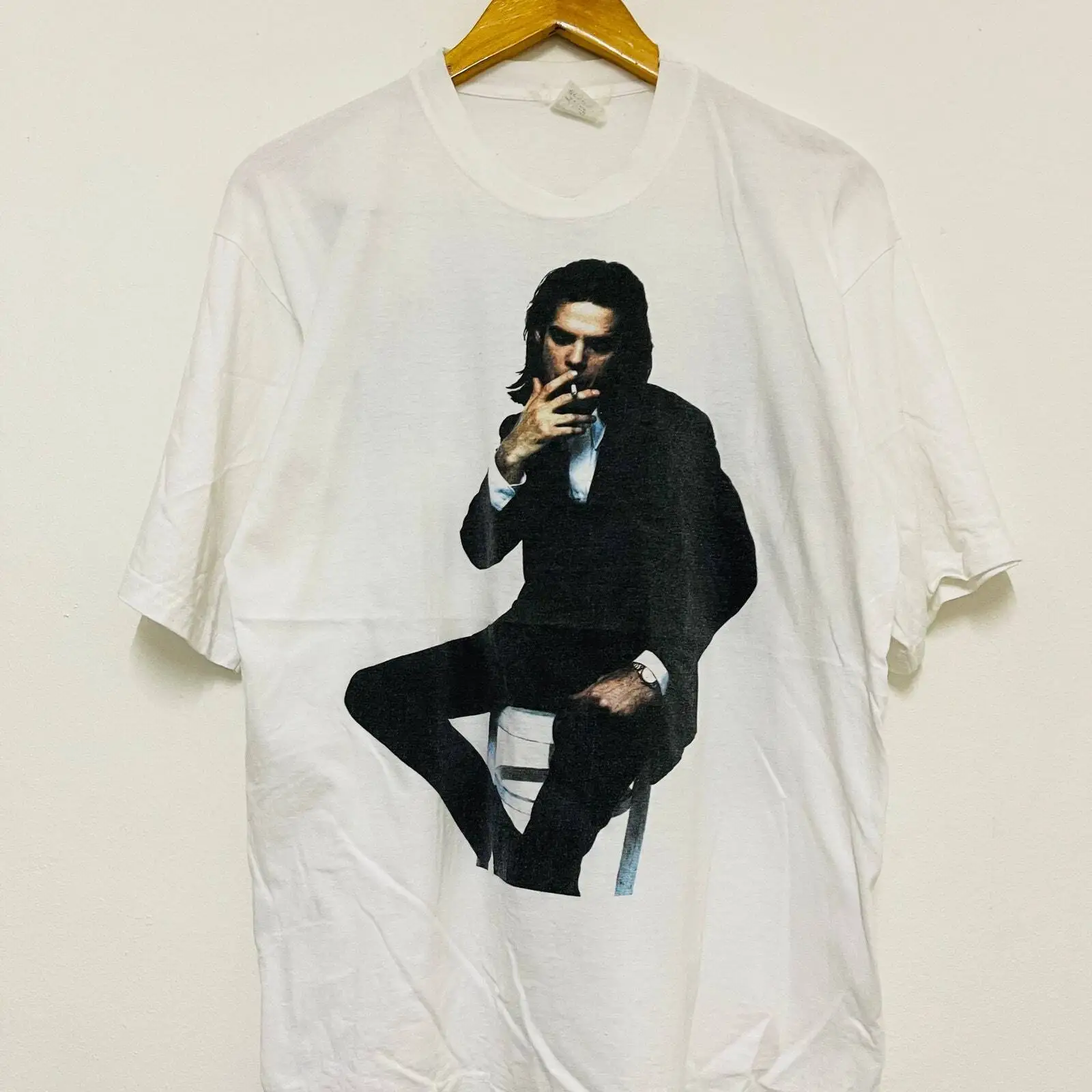 Vintage 90’s Nick Cave “Nippo-Australin Tour 1990 PostPunk Band T-Shirt / Punk R