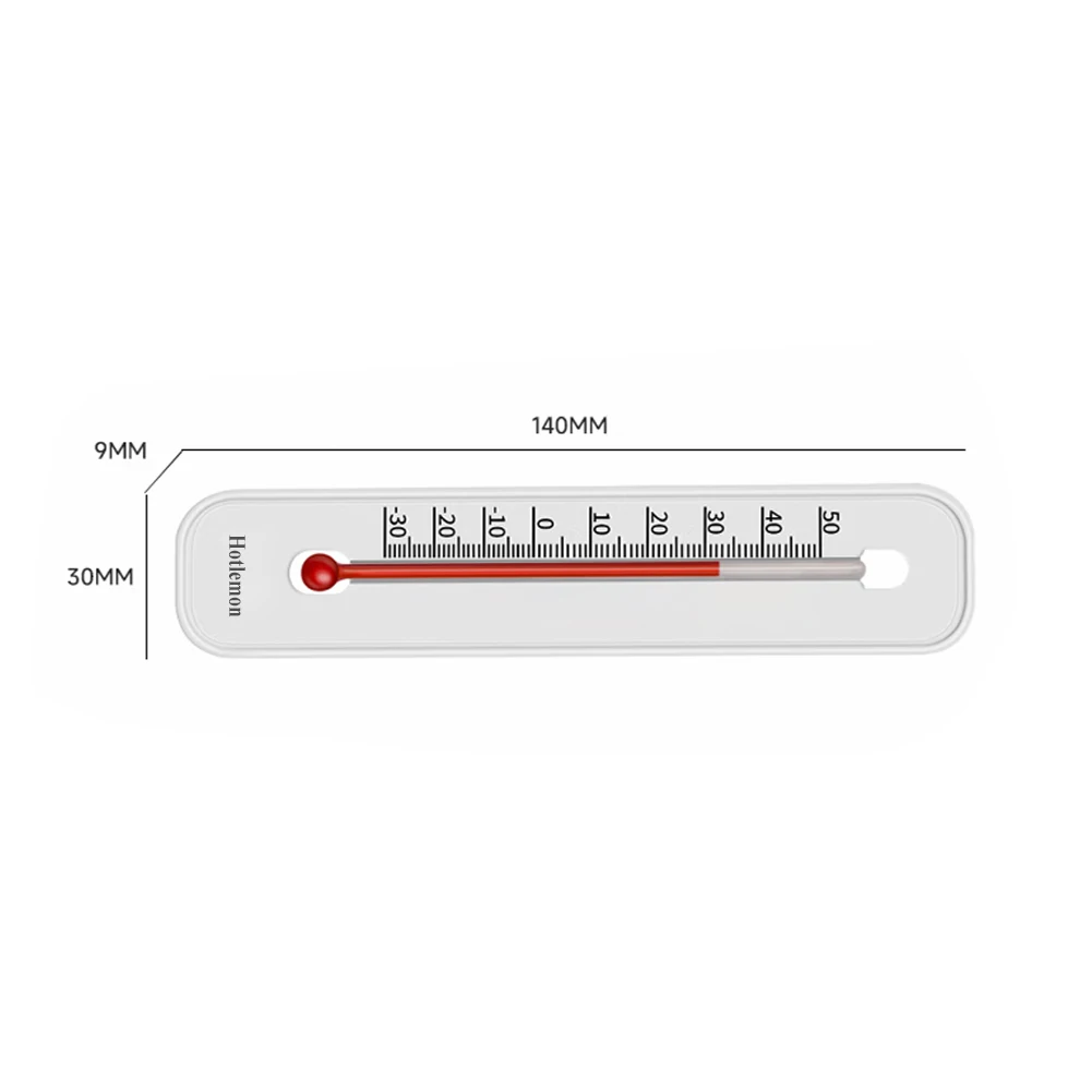 Hotlemon Thermometers not for medical purposes,Thermometer Indoor with Humidity Wall Vertical Thermometer/Hygrometer Temperature