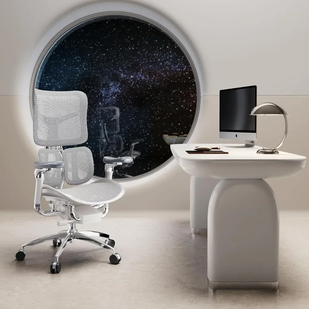 Doro S300 Ergonomic Office Chair, Computer Chair, Gaming Chair with Dual Dynamic Lumbar Support, 6D Coordinated Armrests.