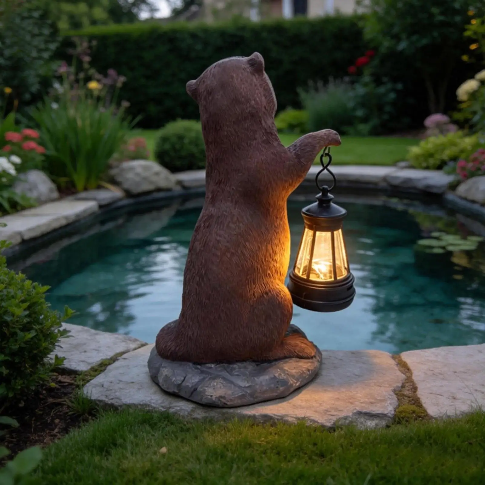 

Солнечные садовые светильники-фигурки животных, уличный декор, фонарь для двора, газона, дорожек, ночная лампа, водонепроницаемый акцентный светильник