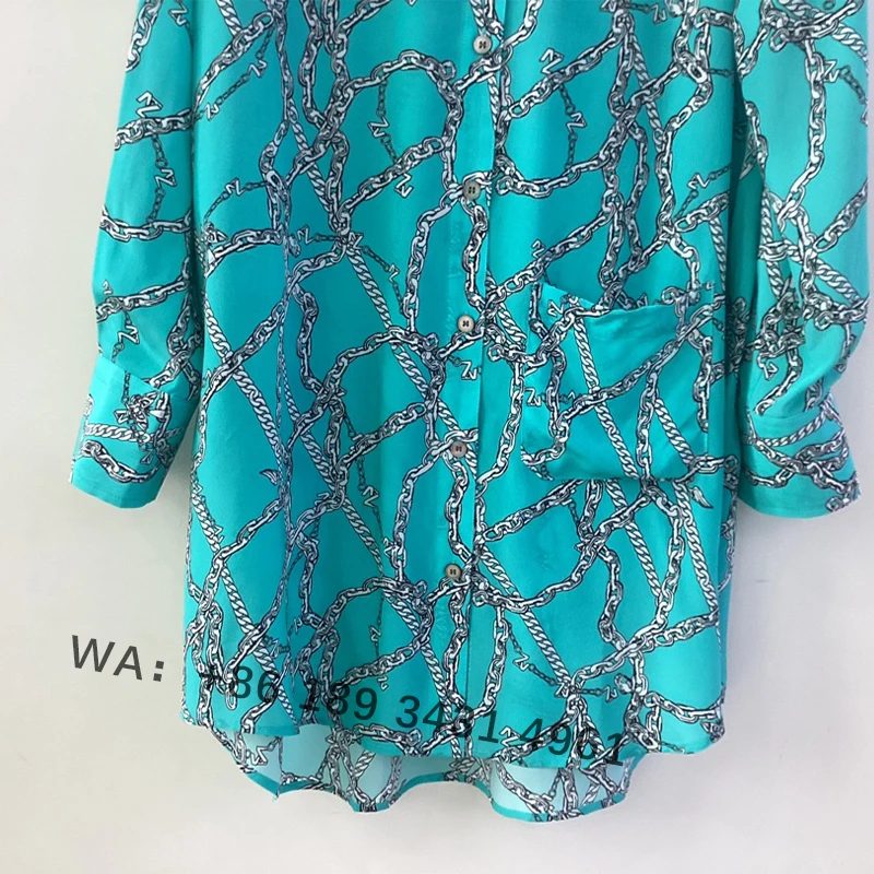 Dignig-Robe chemise élégante à manches longues pour femmes, robes décontractées formelles pour femmes, robe mince pour femme, bleu ciel, nouveau, 100%, 2024