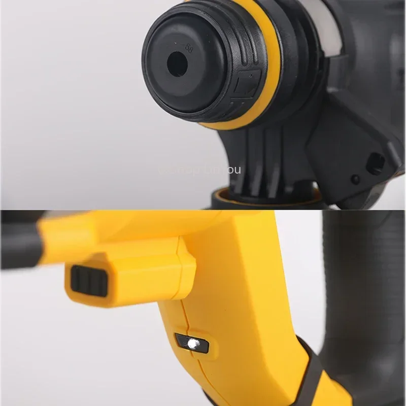 Dch263 28mm 1-1/8 polegadas sem escova sem fio martelo rotativo portátil 20v 3-em-1 martelo elétrico de lítio broca de impacto