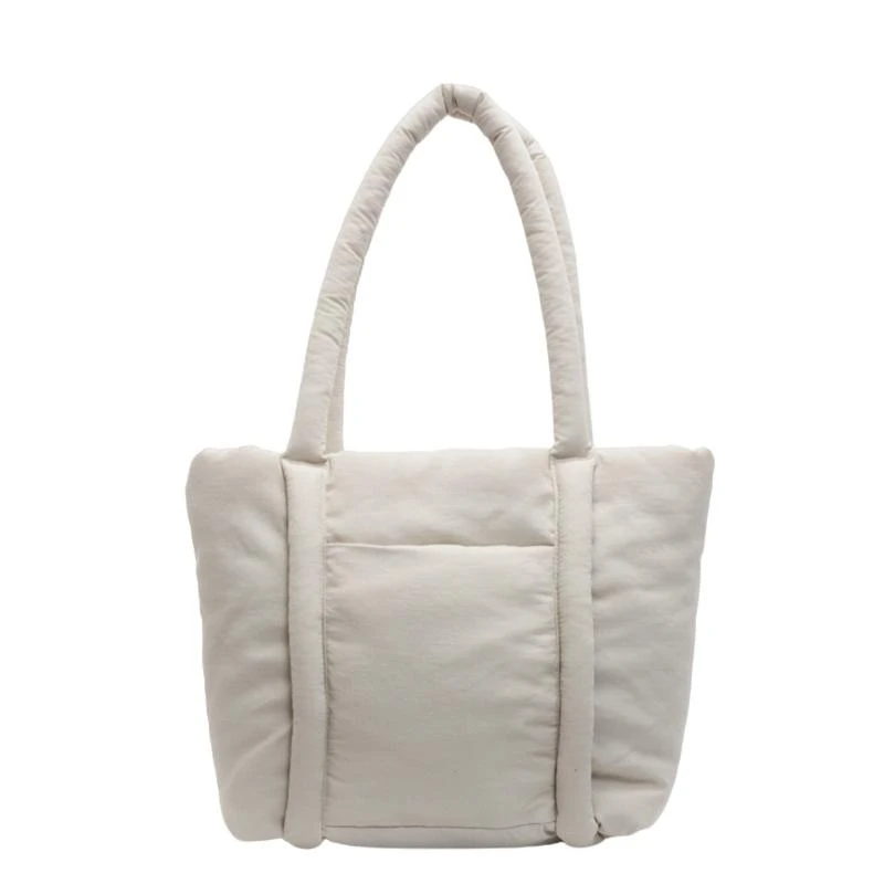 

A3PE Stylish Handbag Spacious Shoulder Bag For Women Practical Nylon Top Handle Bags