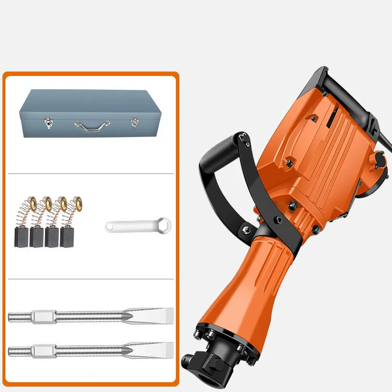 High-Power Industrial Grade 95 Electric Pickaxe for Large Heavy Engineering Single Use 65 Dismantling Power Demolition Drill