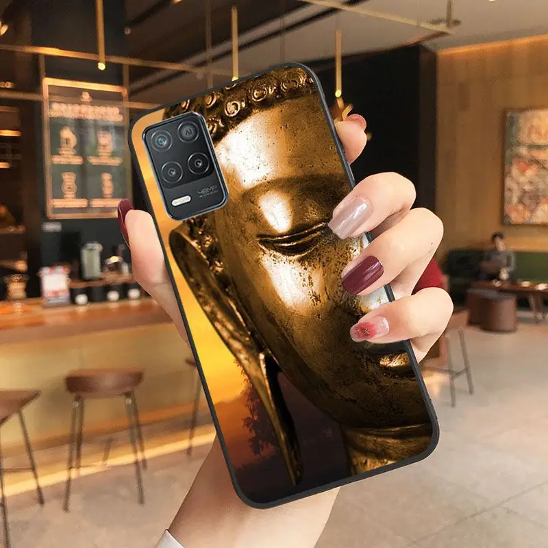 funda gautama buddha shell Phone cover For oppo Realme C25Y C55 C25S S21Y C11 6i 9i 7pro 8pro 9pro 11pro plus 10 Cases coque