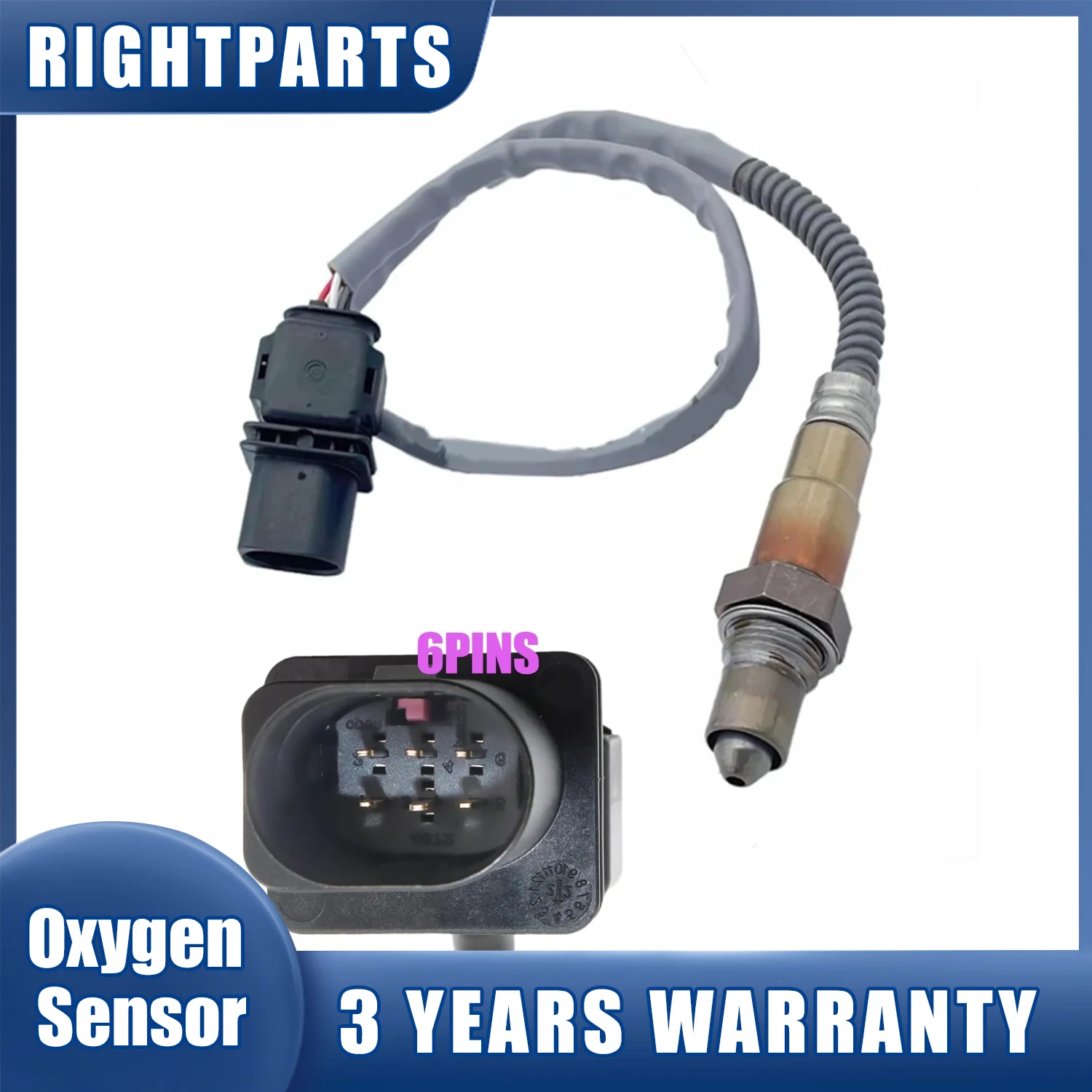 

0281004191 Lambda Oxygen Sensor 5Pin 03L906262B 03L906262Q for AUDI A6 Avant C7 2.0D 140kw 2015 A3 2013 - 2018