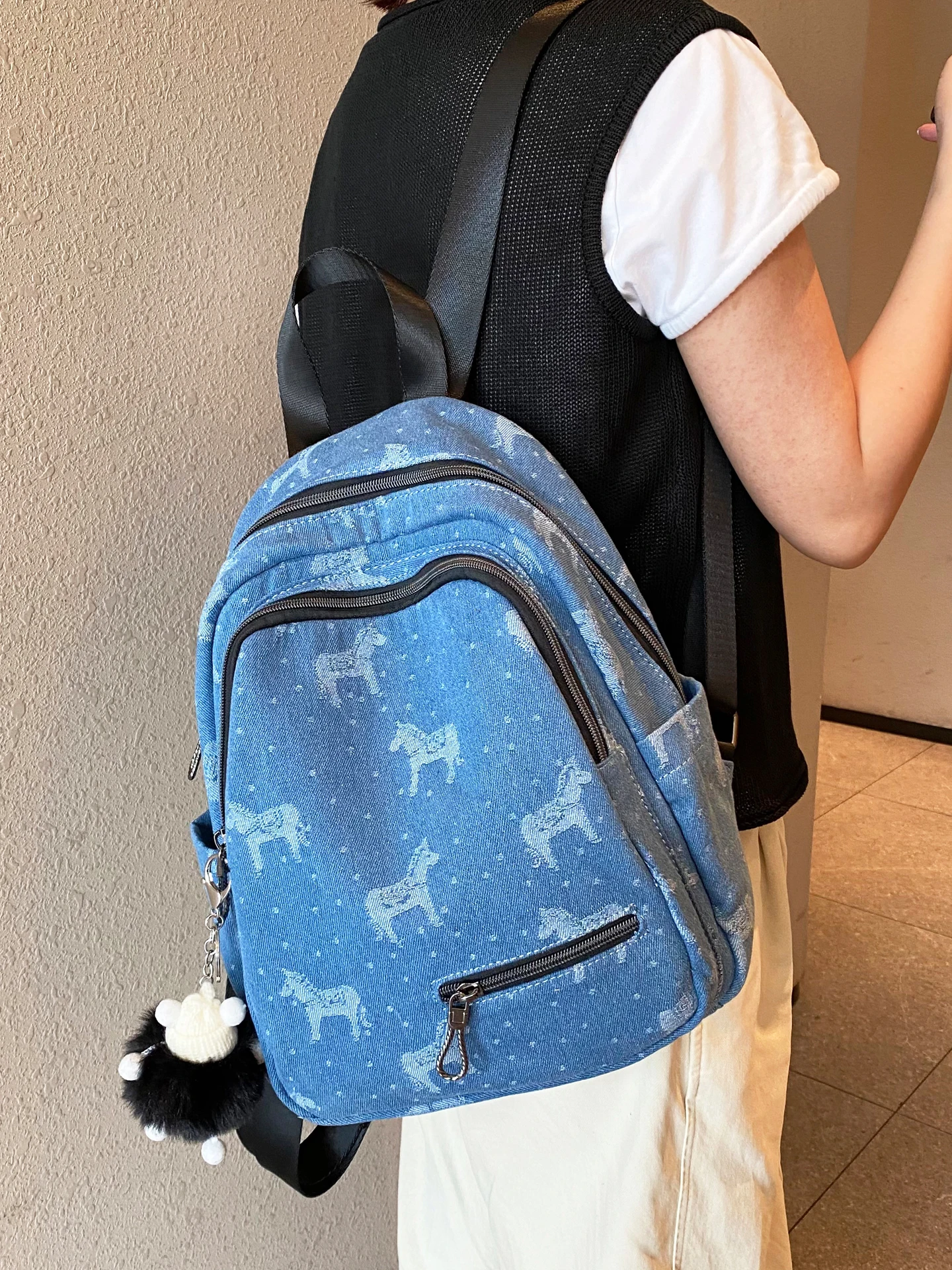 retro-artistic-style-denim-blue-backpack-casual-leisure-travel-bag-embroidered-canvas-shoulder-bag-for-women-with-multiple-co