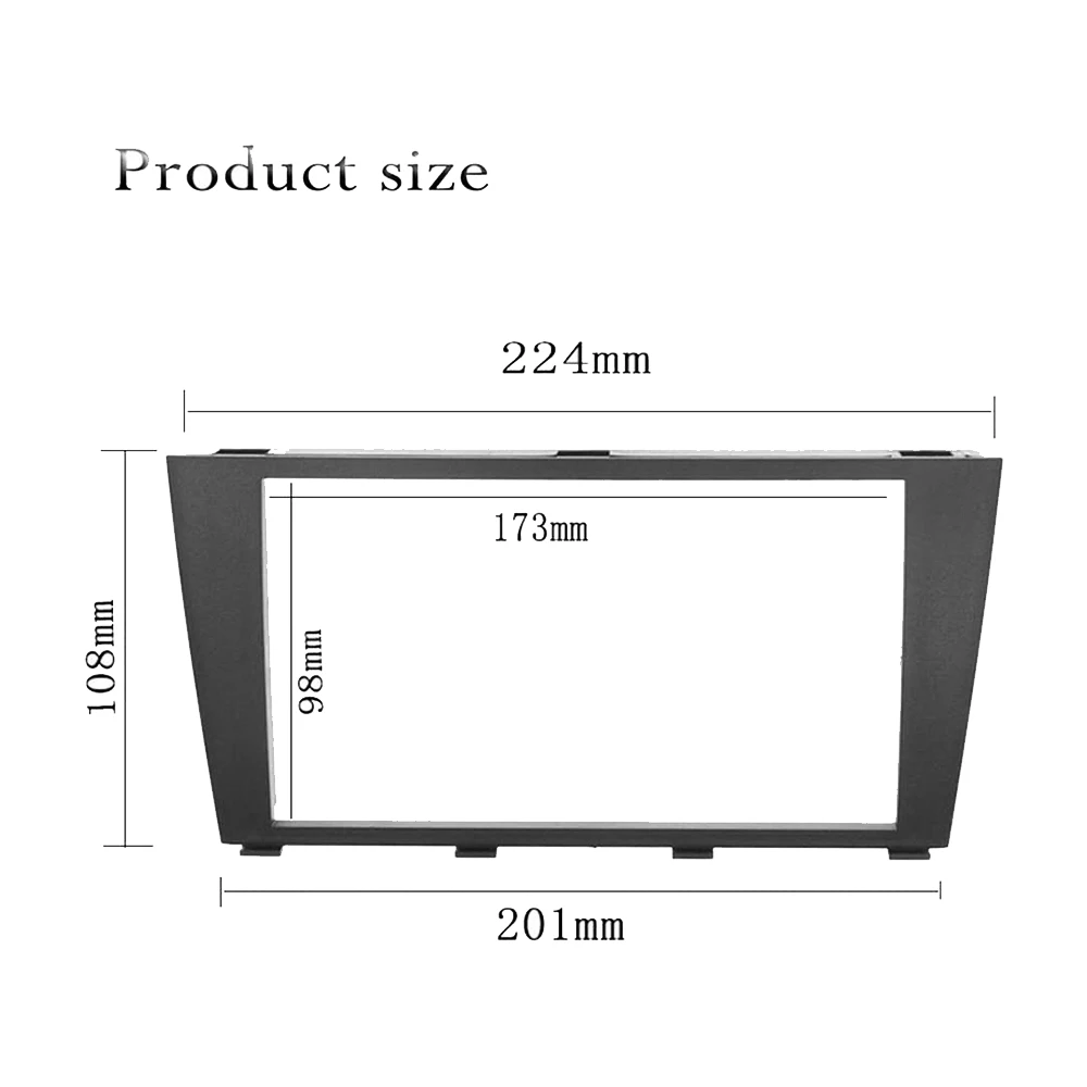 2Din Car Stereo Radio Fascia Panel Frame for Lexus IS200 IS300 Toyota Altezza 1995-2006