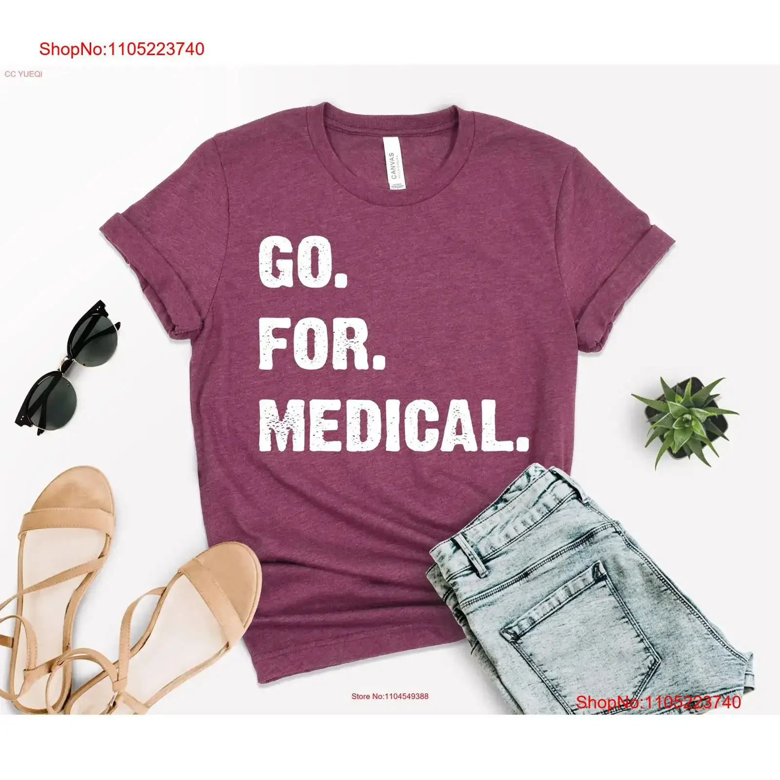 

Go For Medical Correctional Nurse T Shirt Jail County Nursing AssistanT Funny Apparel PT Humorous Anatomy vintage Washed homme