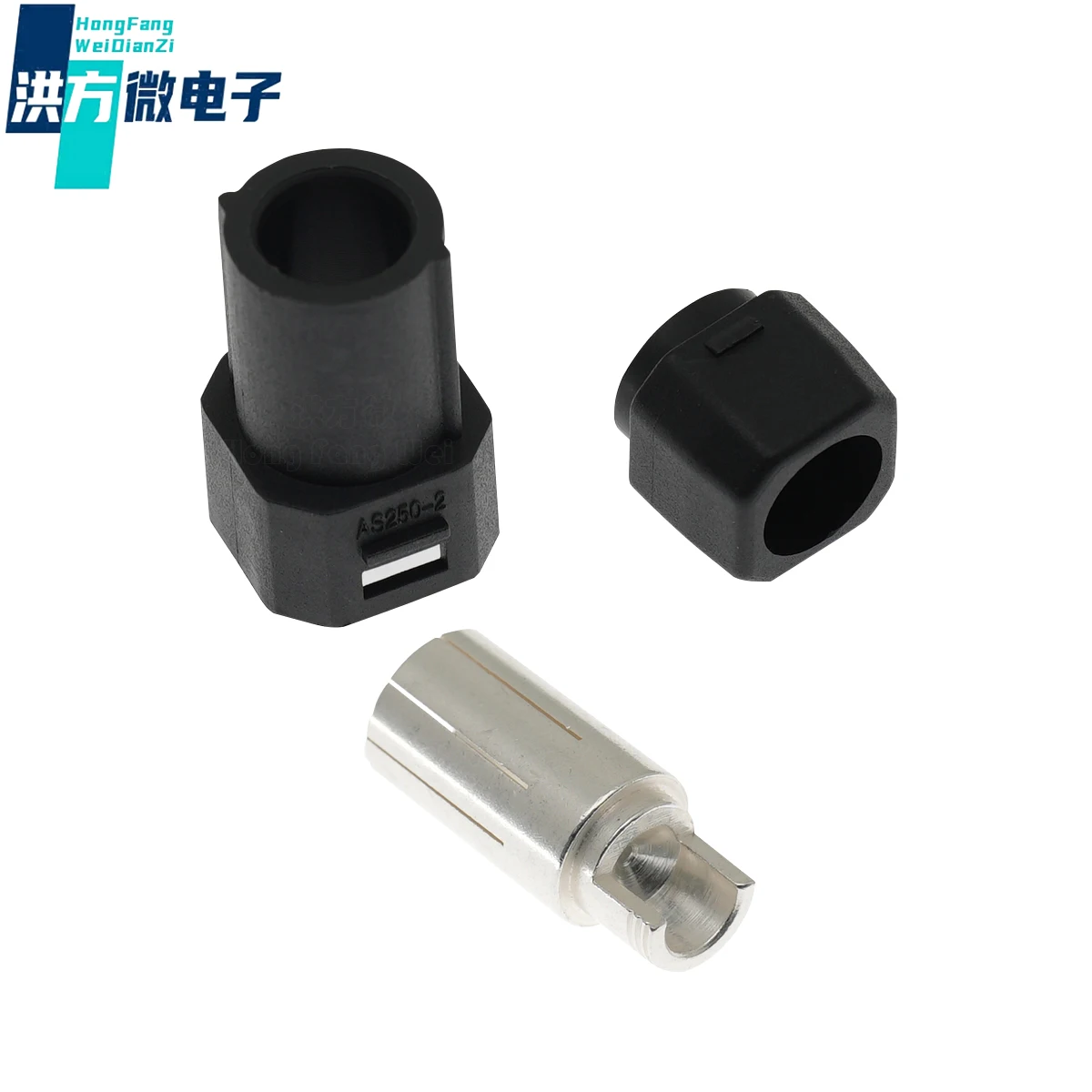 AS250, SH8.0, 실버 도금 8mm, 역삽입 방지, 100A 고전류 플러그 커넥터, 수 헤드, 암 헤드, 2 개, 신제품