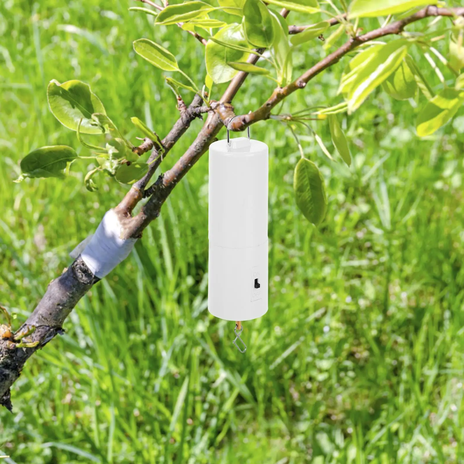 2-delige windmotor op zonne-energie, stille hangende buitentuin, windmolenaccessoires, vervanging