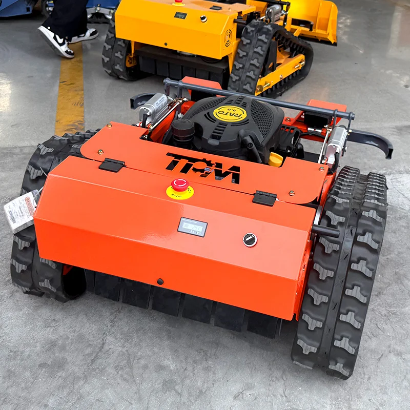 Maßgeschneiderte Fernbedienung im Rasenmäher. Akku-Rasenmäher. Mini-Roboter-Rasenmäher-Teilepreise