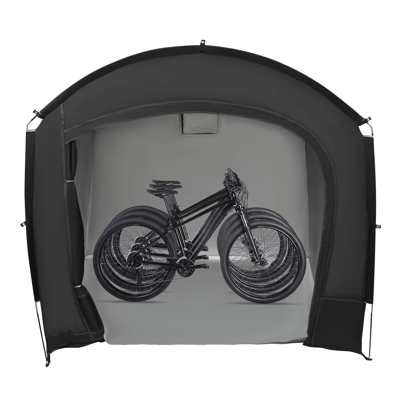 AliExpress NONE Travel Bike Storage Tent, Outdoor Waterproof Motorcycle Tent for 3-4 Bikes, Portable Bicycle Shelter with Carry Bag, Camping Use