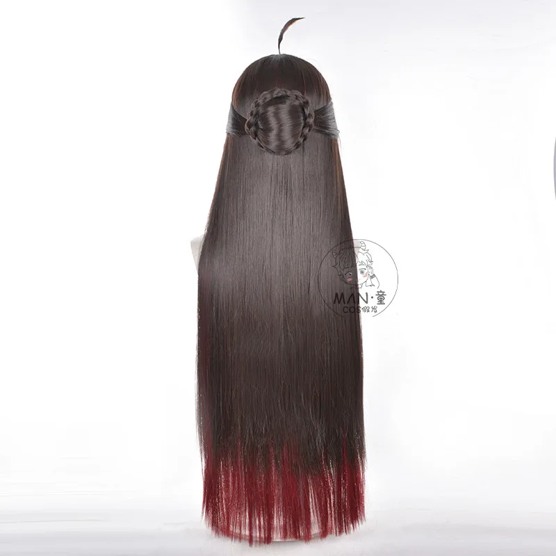 هونكاي ستار رايل لينغشا شعر مستعار تأثيري نغمتين التدرج الشعر الطويل هالوين