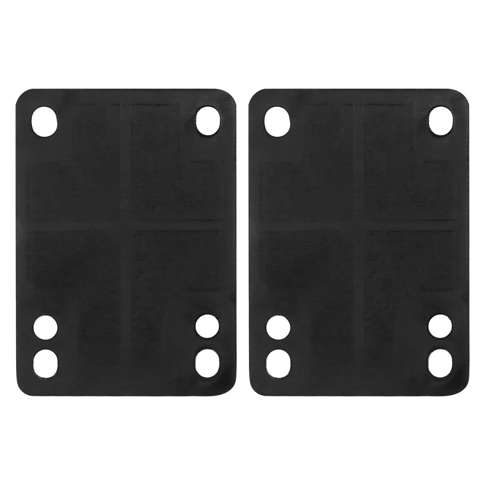 T73C! Pack of 2 3mm Thick Rubber Skateboard Riser Pads 1/8 Inch for Skateboard Decks
