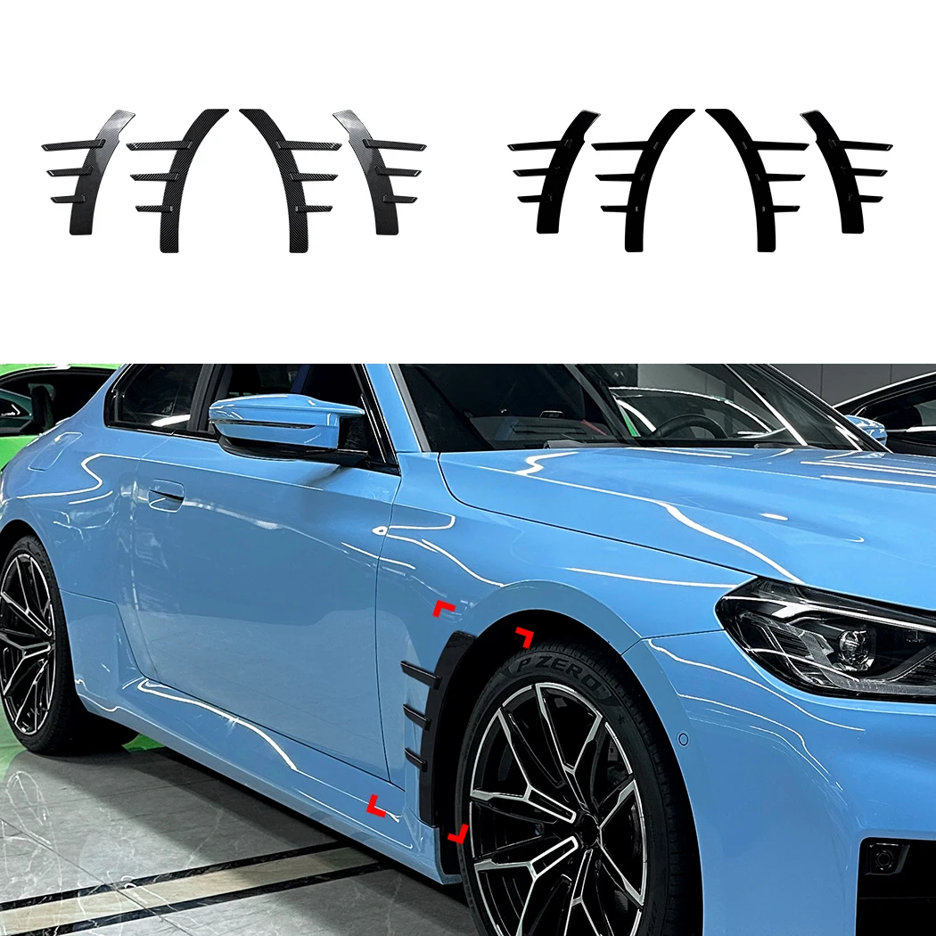 

Car Bumper Side Spoiler Diffuser Cover For BMW 2 Series G42 M2 G87 2022-2025 Car Side Fender Splitter Auto Part Body Kits