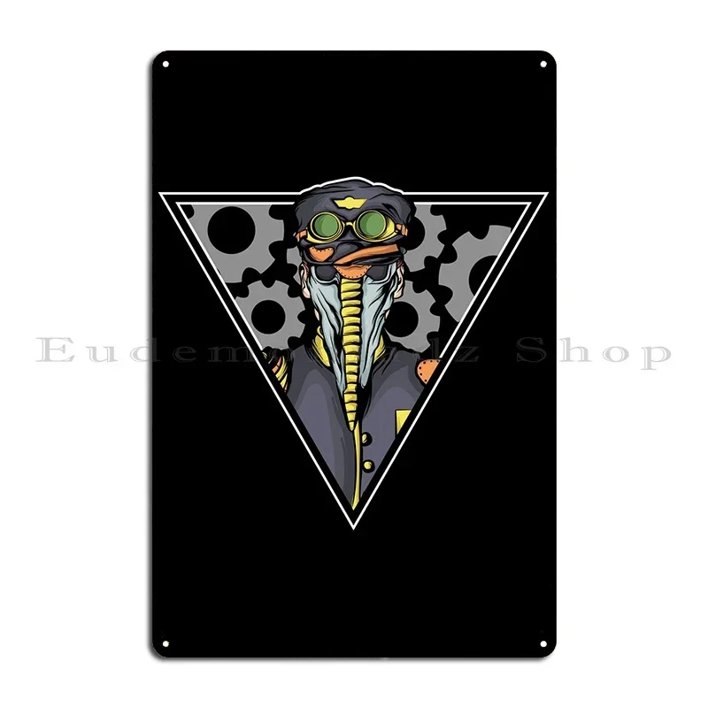 Plague Medieval Metal Plaque Kitchen Character Wall Mural Wall Cave Wall Mural Tin Sign Poster