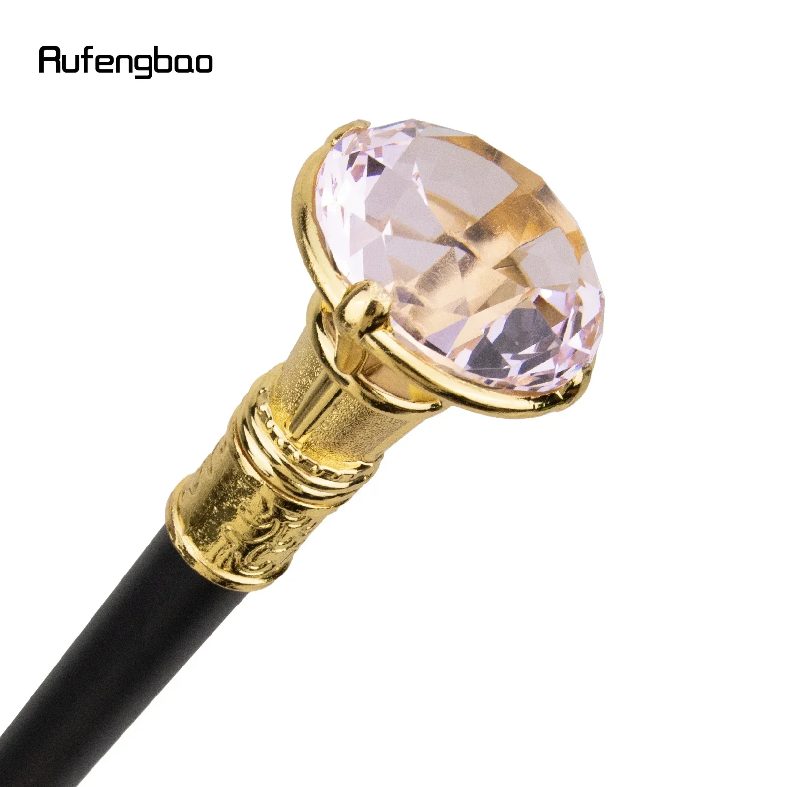 الوردي الماس نوع الذهبي عصا المشي الأزياء الزخرفية عصا المشي شهم أداء المرحلة قصب 93 سنتيمتر