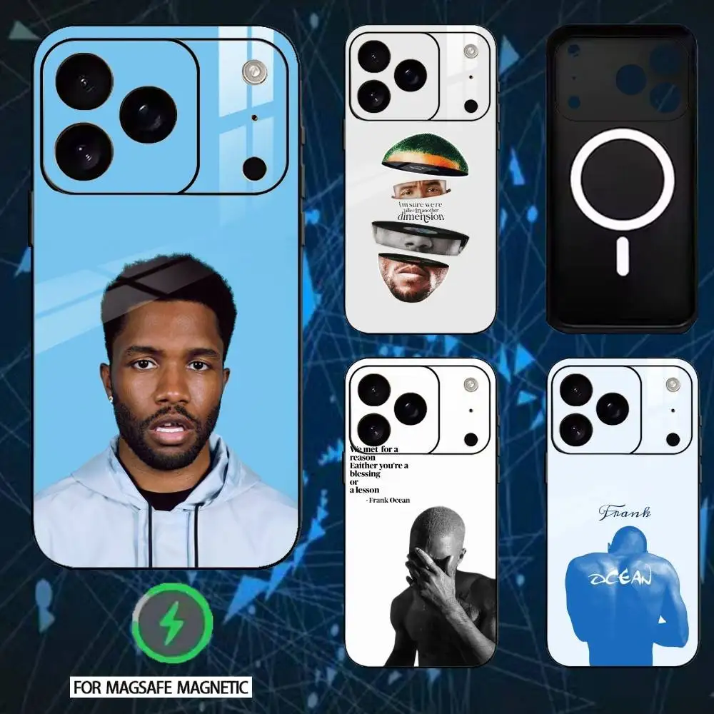 

F-Frank Ocean B-Blonde Phone Case For iPhone 17,16,15,14,13,12,Plus,Pro,Max For Magnetic Wireless Charge