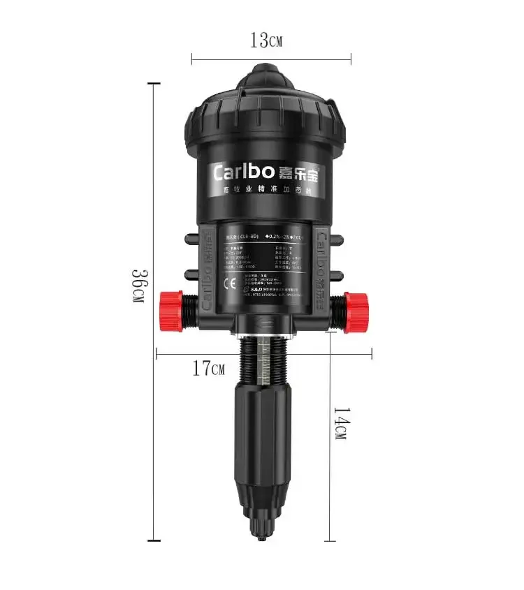 The classic farm special water ratio of pig, chicken and duck water line automatic dosing machine for car washing foam deploymen