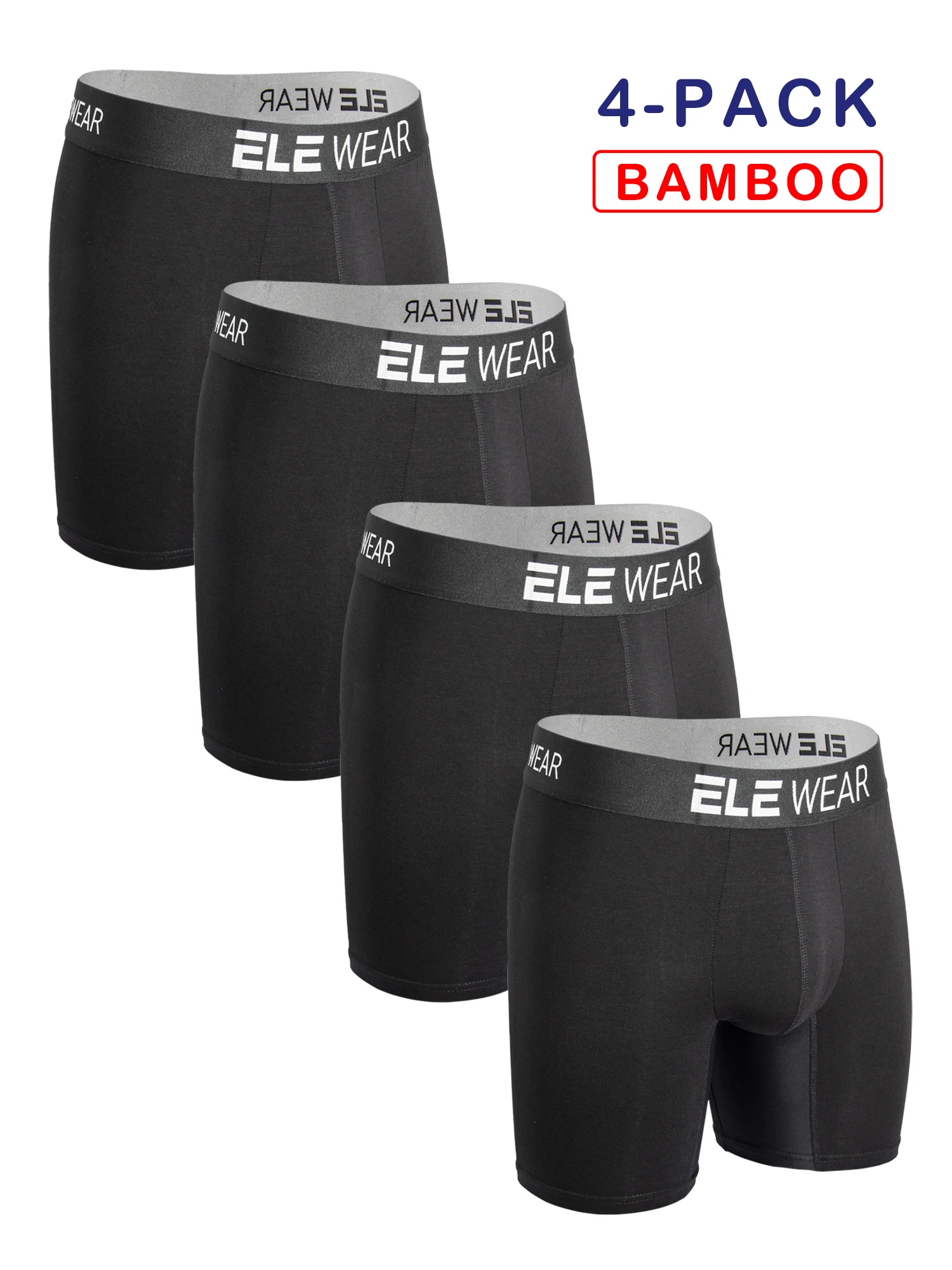 ชุดชั้นในชายผ้าไผ่ 4 ชิ้น ชุดช - Didgeridoo Bamboo บทวิจารณ์และราคา
