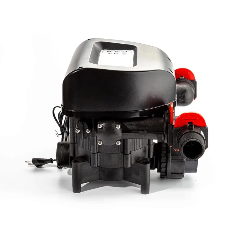 Professional Mode Lcd Display Water Filter Valve 17T/H  Time Flow Control Material Side Mounted Fier Valve