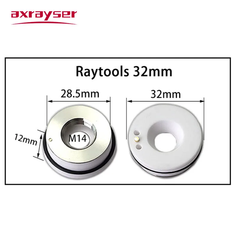Spezieller Laser-Keramikdüsenhalter D32/28 Precitec-KTXB Raytools-3D WSX-Mini TONY für Faserlaser-Schneid- und Schweißmaschinen – Detail 7