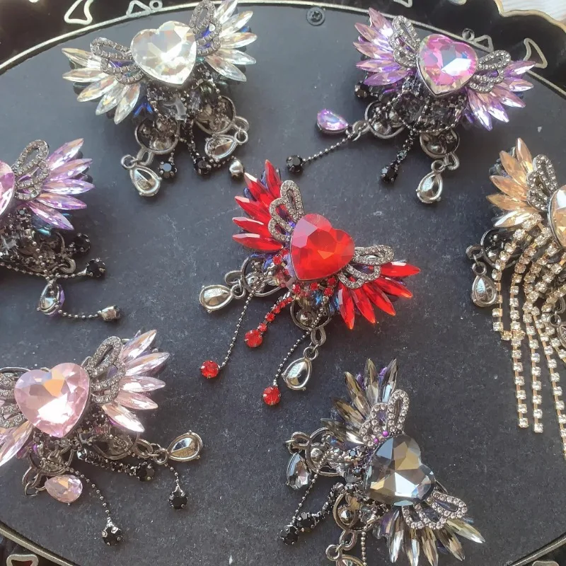 

Fancy Beads Hand MadeIns Handmade Heavy Industry Production Alloy Love Wings Butterfly Tassel DIY Bead Pen Mobile Phone Chain Lo