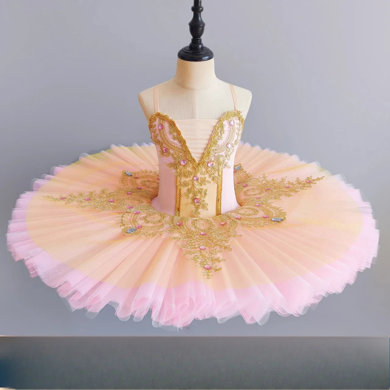 Ballet Skirt Girls New Children's Ballet Performance Clothes Suspender Gauze Skirt Children's Tutu Skirt New
