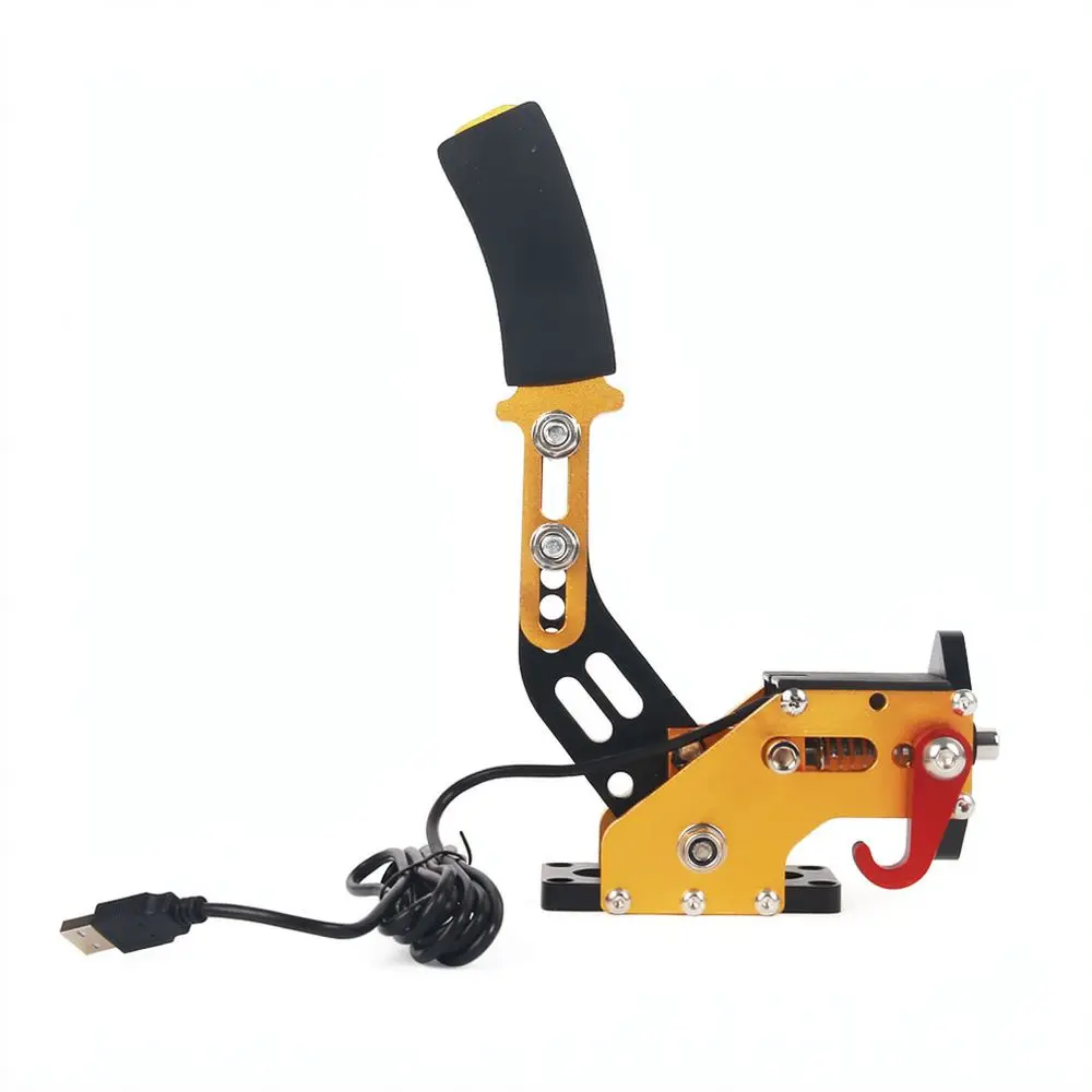 USB Simulator Handbrake For Logitech G27 G29 T300 RS Racing Games Steering Wheel Drift Rally Hand Lever Gaming Equipment