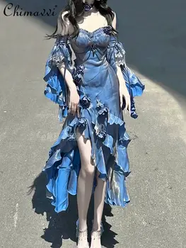 10 best sales Rotes Gothic-Kleid - №2