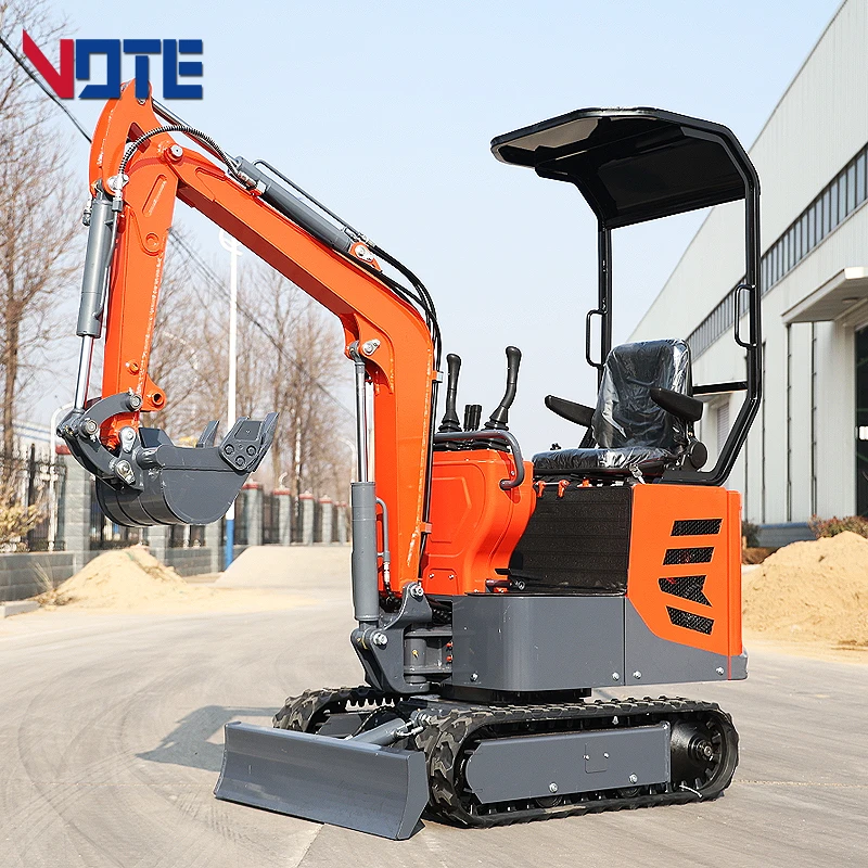1Ton 1.2Ton  Small Crawler Digger High Quality Mini Excavators For Sale Construction Multifunctional Micro Baggers