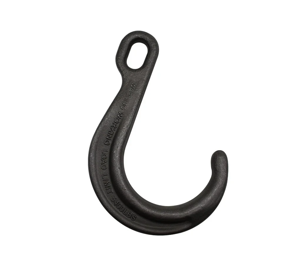 Factory Trailer Hook Carbon Steel Large J Hook Trailer Chain Forging