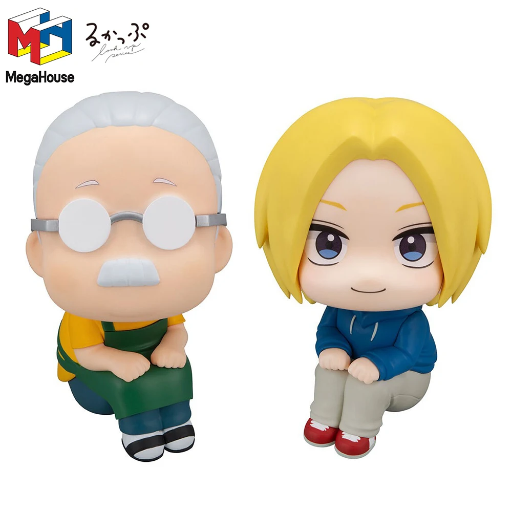 

[В наличии] MegaHouse Look up Series Taro Sakamoto & Shin Asakura (Sakamoto Days) Коллекционная фигурка аниме 11 см, модель игрушки, подарки